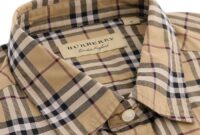 Burberry mens dress shirts