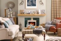 How to decorate a small country living room