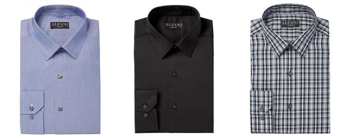 Alfani men's dress shirts