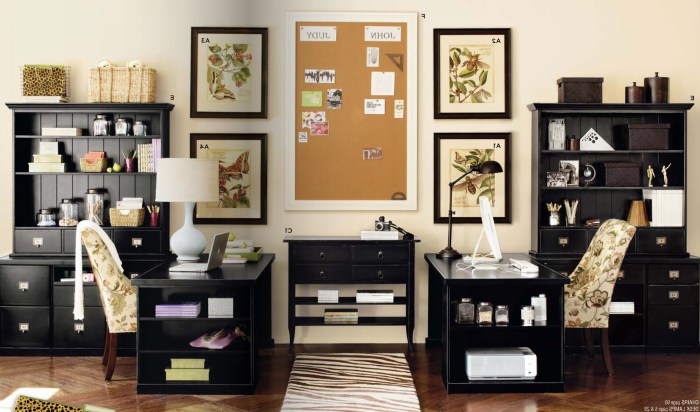 How to decorate a office suite