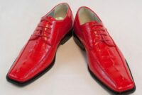 Red dress shoes mens outfit