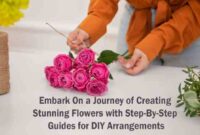 How to make flower arrangements for wall decoration