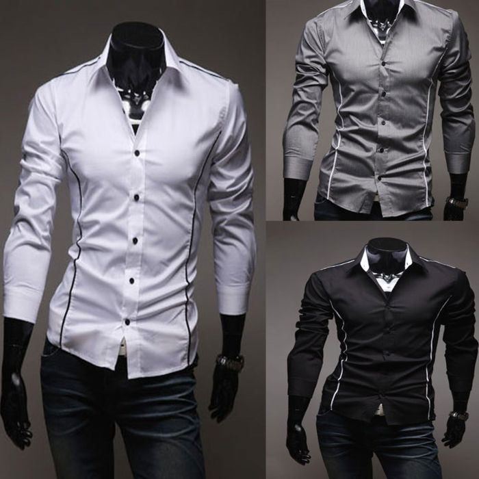 Designer men's dress shirts sale