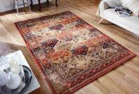 How to decorate living room with persian rug