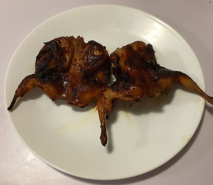 Quail roasted vietnamese style food hunters choose board foodforhunters recipes