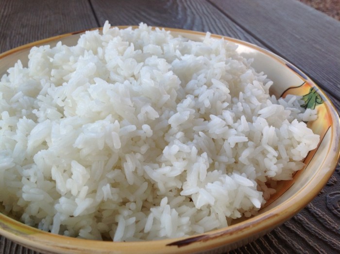 How to cook chinese style white rice